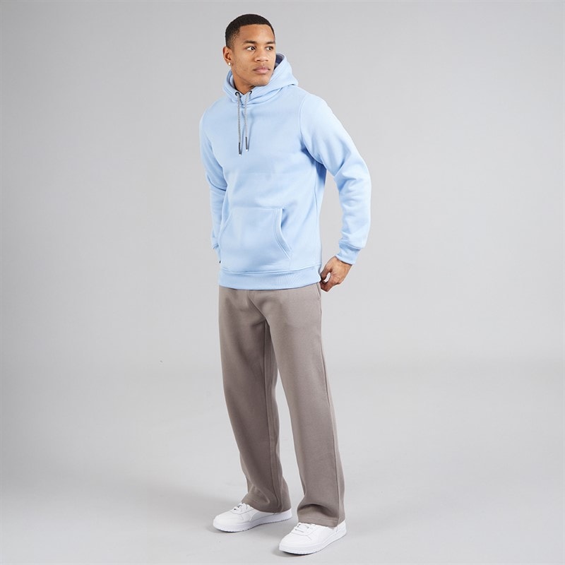 Brave Soul Mens Zoid Hoodie Cloud Blue - Image 3
