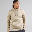 Brave Soul Mens Zoid Hoodie Light Stone