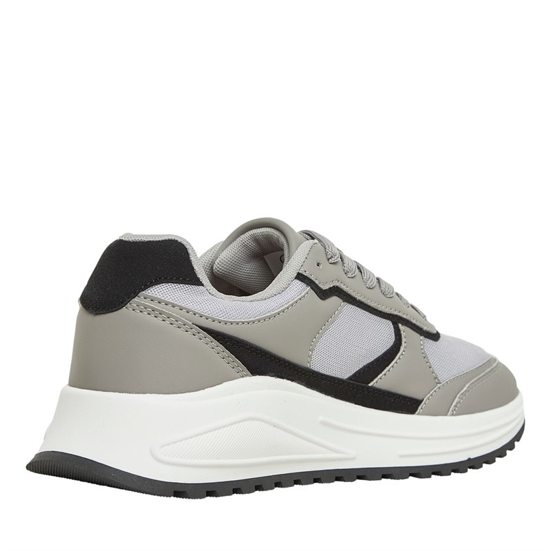 Brave Soul Mens Rango Trainers Charcoal/Grey - Image 5