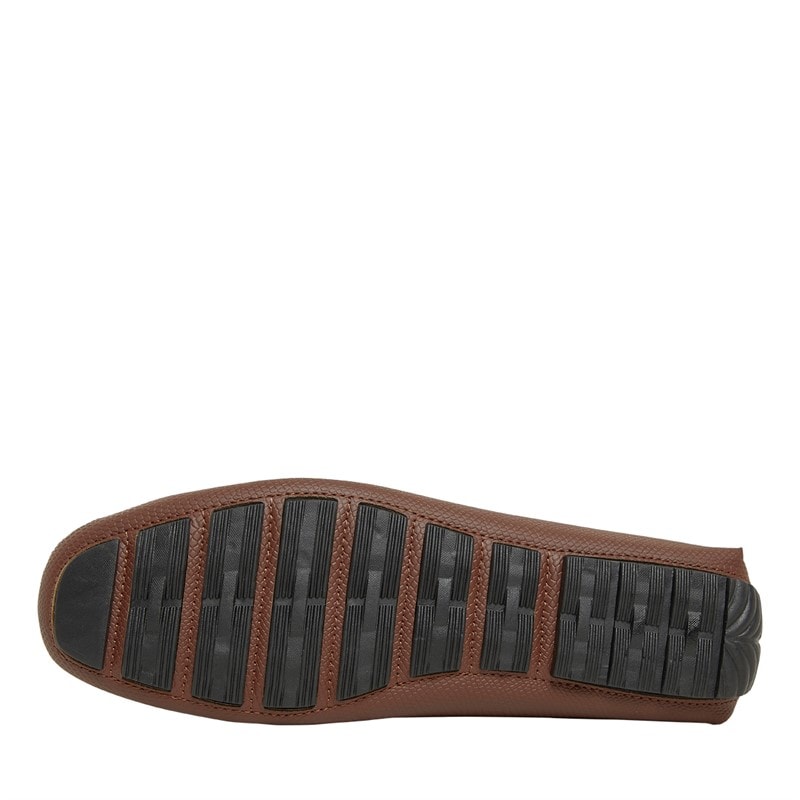 Brave Soul Mens Webster Loafers Dark Tan - Image 2