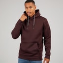 Brave Soul Mens Zoid Hoodie Burgundy