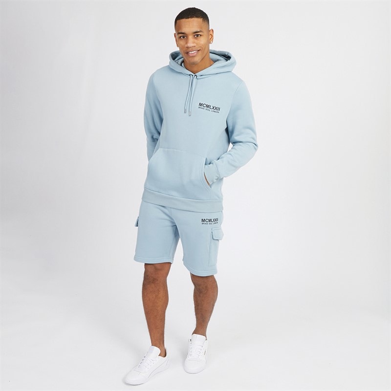 Brave Soul Mens Optimise Co-Ord Set Pale Blue - Image 4