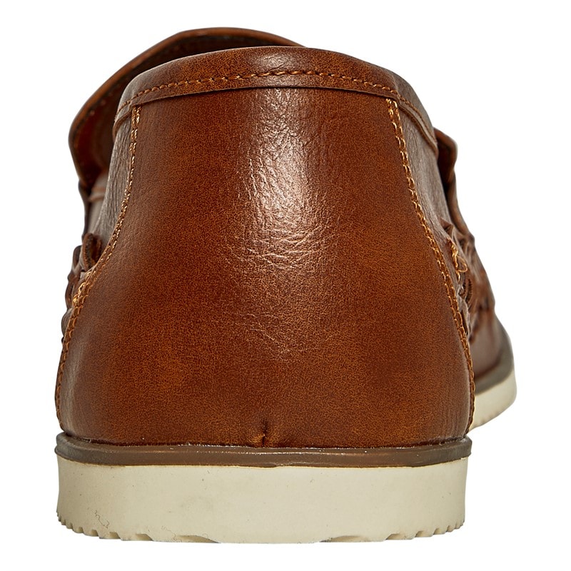 Brave Soul Mens Drift Loafers Tan - Image 3