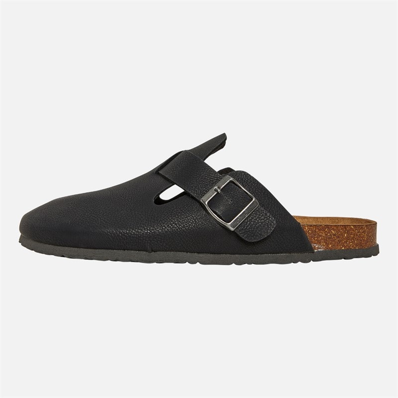 Brave Soul Mens Tivat Mule Sandals Black - Image 2