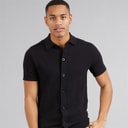 Brave Soul Mens Vinci Shirt Black