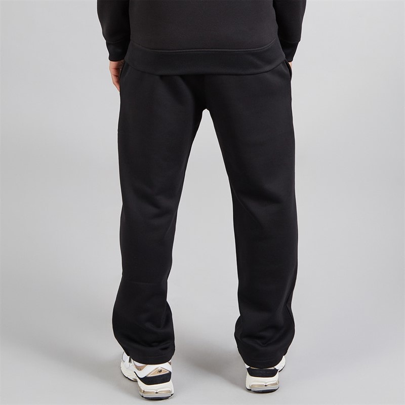 Brave Soul Mens Oversized Fit Cronus Joggers Jet Black - Image 2
