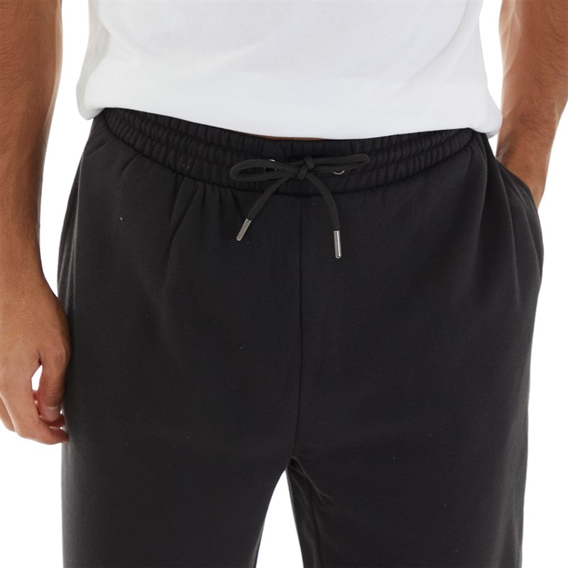 Brave Soul Mens Oversized Fit Cronus Joggers Jet Black - Image 3