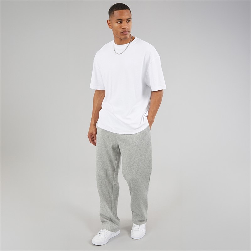 Brave Soul Mens Oversized Fit Cronus Joggers Light Grey Marl - Image 3