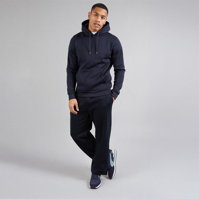 Brave Soul Mens Oversized Fit Cronus Joggers Dark Navy - Image 4