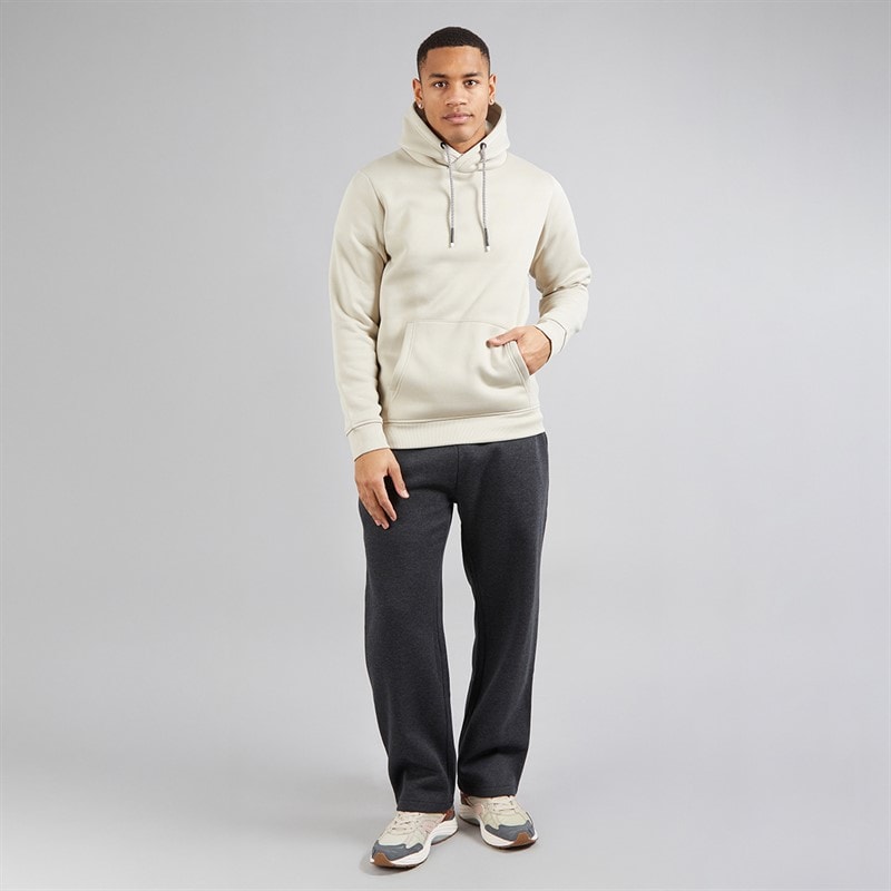 Brave Soul Mens Oversized Fit Cronus Joggers Dark Charcoal Marl - Image 4