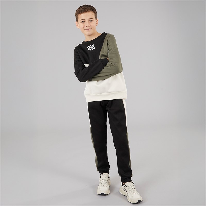 Brave Soul Boys Tracksuit And Gilet Set Multi - Image 4