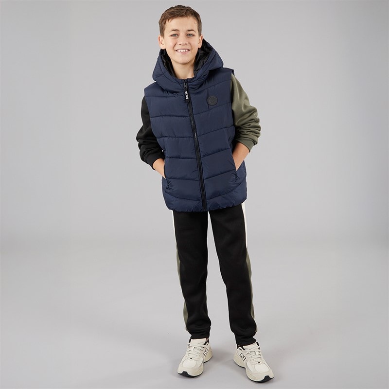 Brave Soul Boys Tracksuit And Gilet Set Multi - Image 5