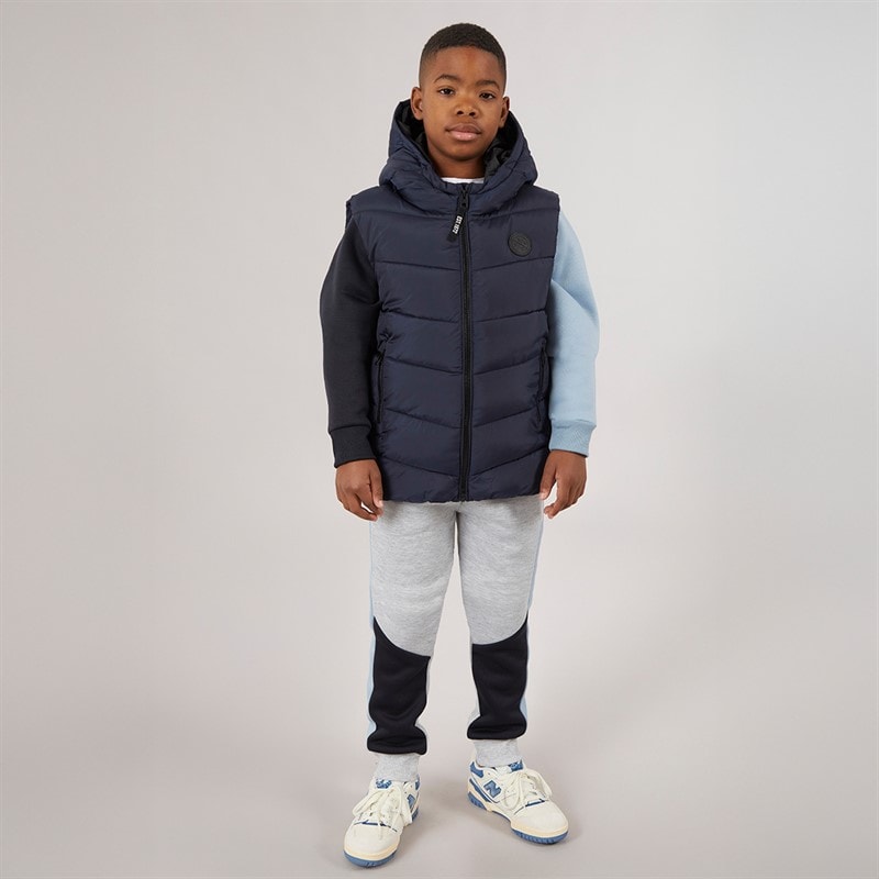Brave Soul Boys Tracksuit And Gilet Set Multi - Image 5