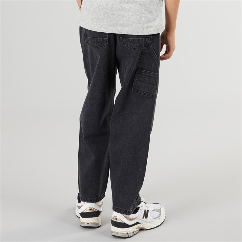 Brave Soul Boys Loose Fit Jeans Charcoal - Image 2
