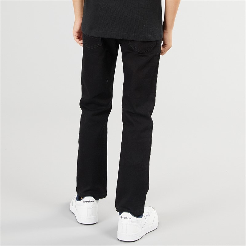 Brave Soul Boys Reg Fit Jeans Black - Image 2