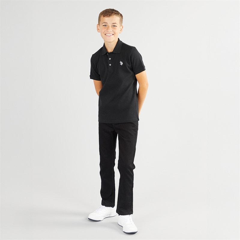 Brave Soul Boys Reg Fit Jeans Black - Image 3