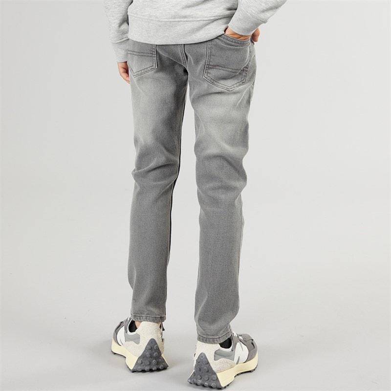 Brave Soul Boys Slim Fit Jeans Grey - Image 2
