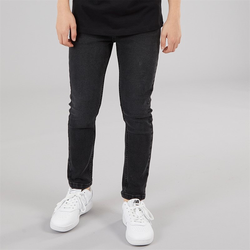 Brave Soul Boys Slim Fit Jeans Charcoal