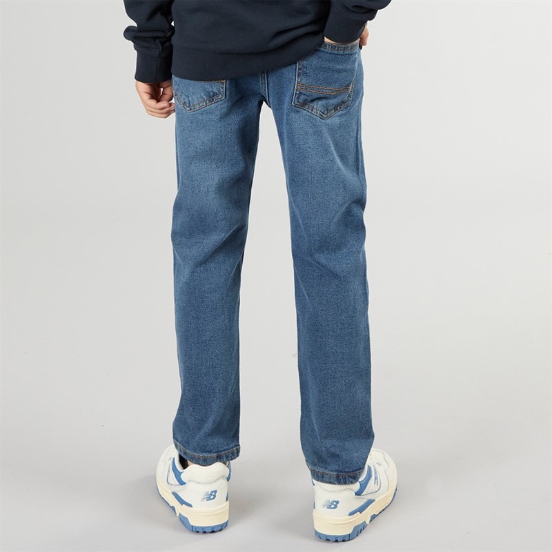 Brave Soul Boys Reg Fit Jeans Mid Blue - Image 2