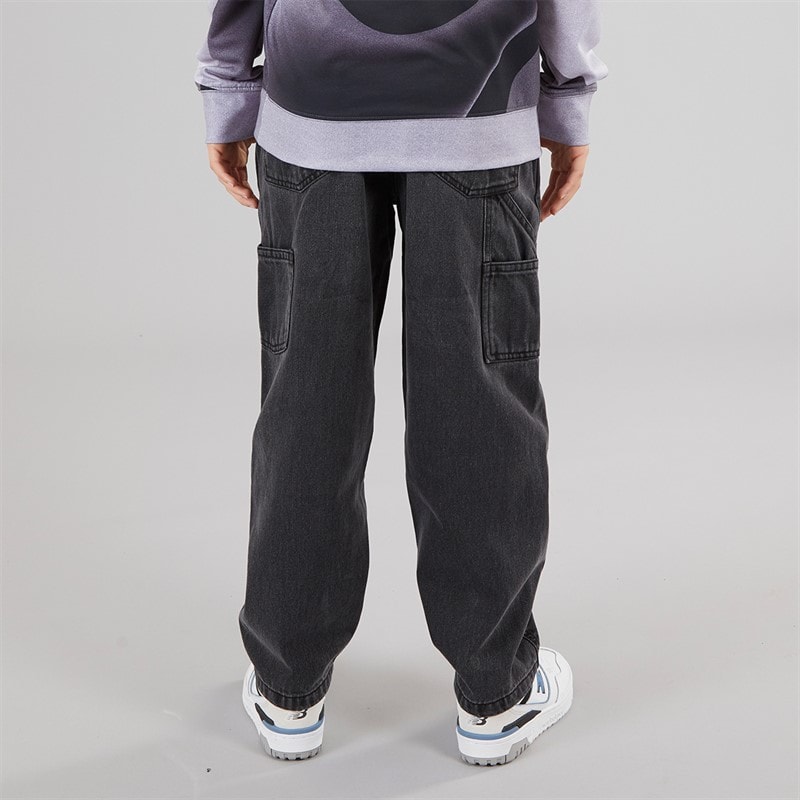 Brave Soul Boys Loose Fit Jeans Charcoal - Image 2
