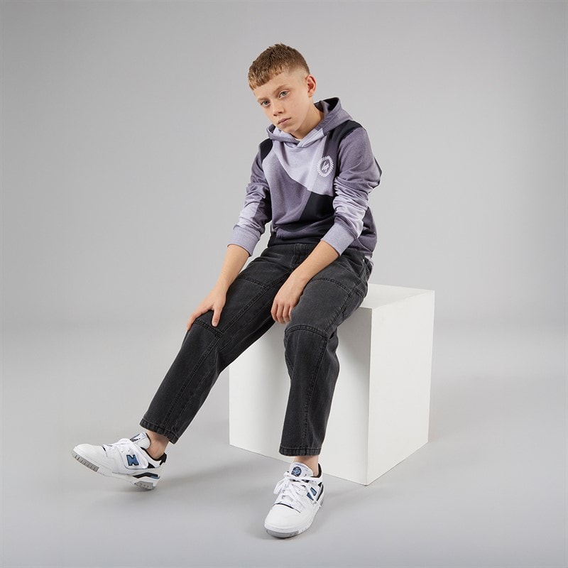 Brave Soul Boys Loose Fit Jeans Charcoal - Image 3