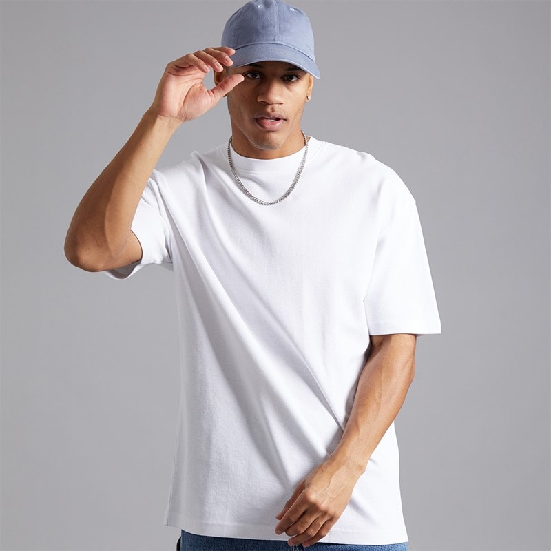 Brave Soul Mens Lao T-Shirt White - Image 1
