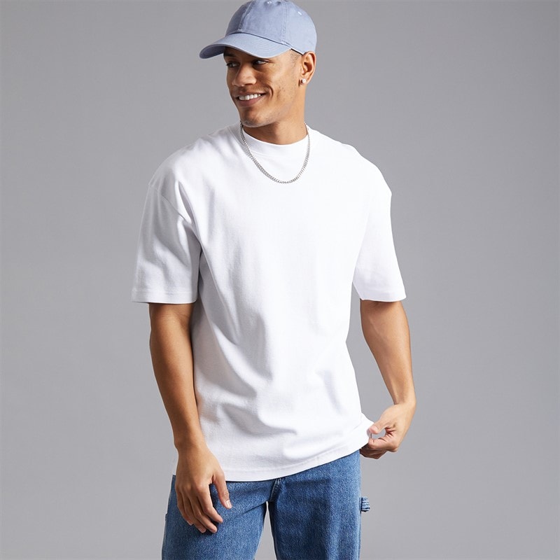 Brave Soul Mens Lao T-Shirt White - Image 4