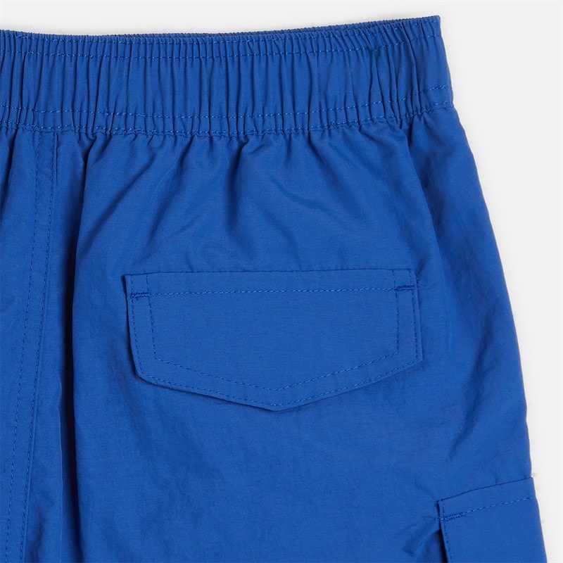Brave Soul Boys Two Pack Swim Shorts Blue/Blue Camo Blue + Blue Camo - Image 3