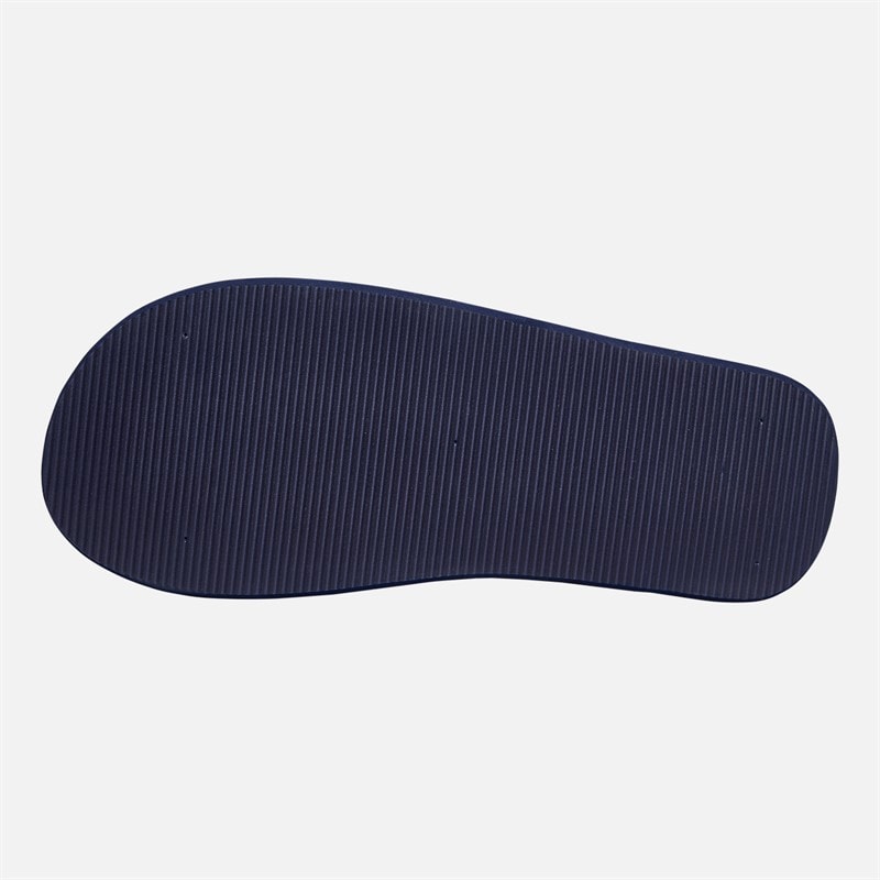 Brave Soul Mens Mateo Sliders Navy/Ecru/White - Image 3
