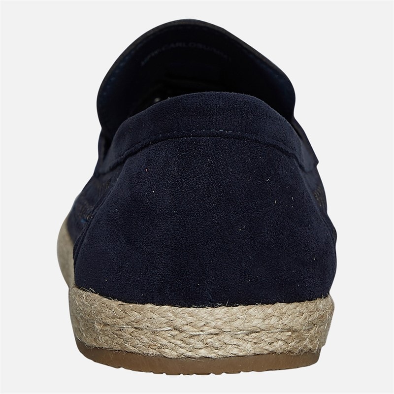 Brave Soul Mens Carlos Loafers Navy - Image 3