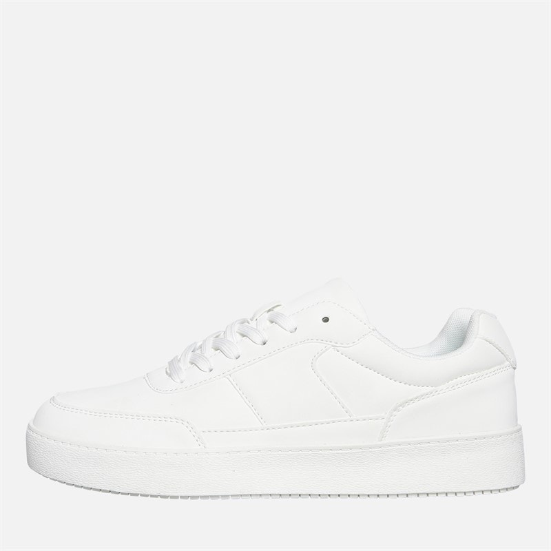 Brave Soul Mens Sinatra Trainers White