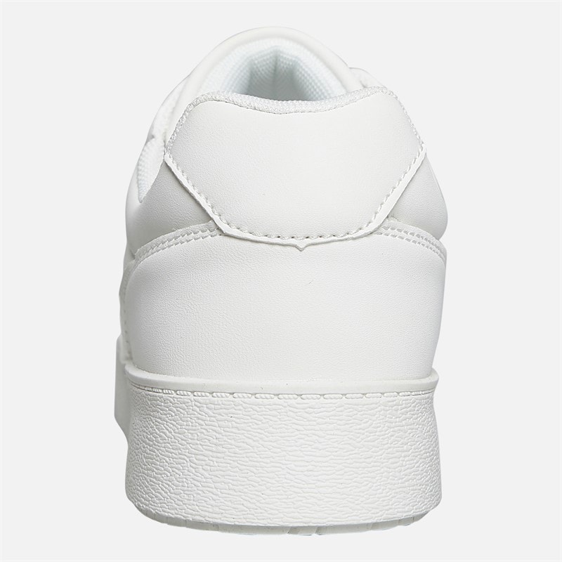 Brave Soul Mens Sinatra Trainers White - Image 3