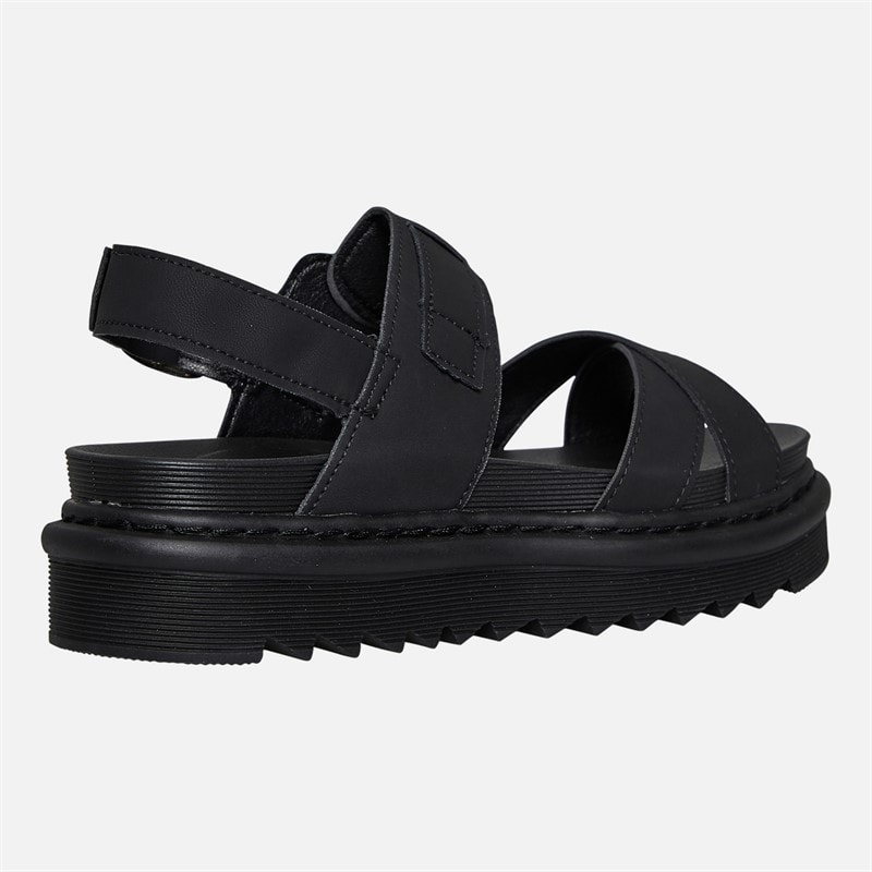 Brave Soul Womens Debbie Ankle Strap Sandals Black - Image 5