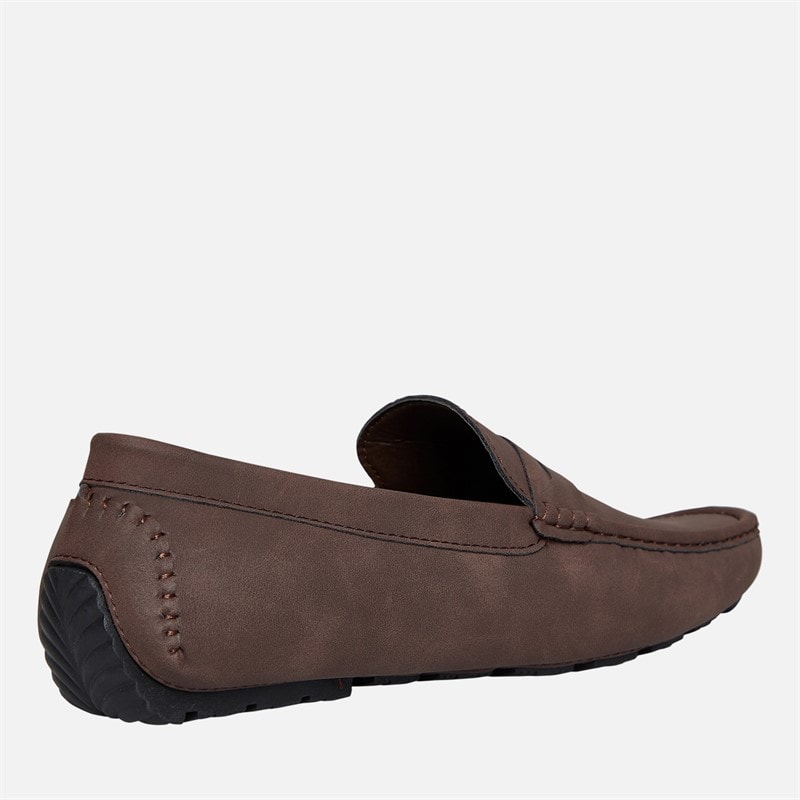 Brave Soul Mens Web Loafers Tan - Image 5