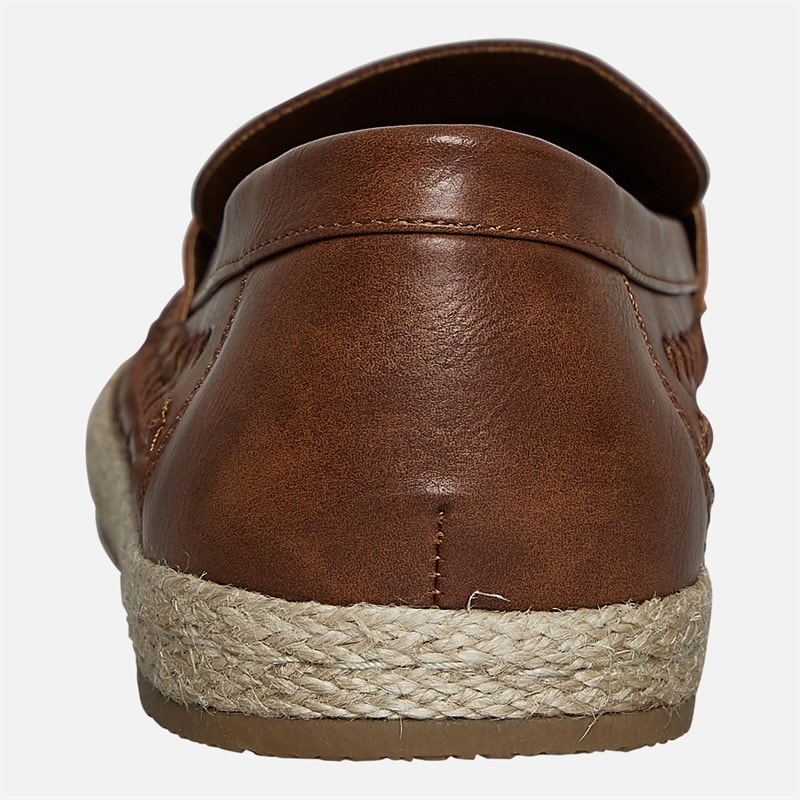 Brave Soul Mens Carlos Loafers Tan - Image 3