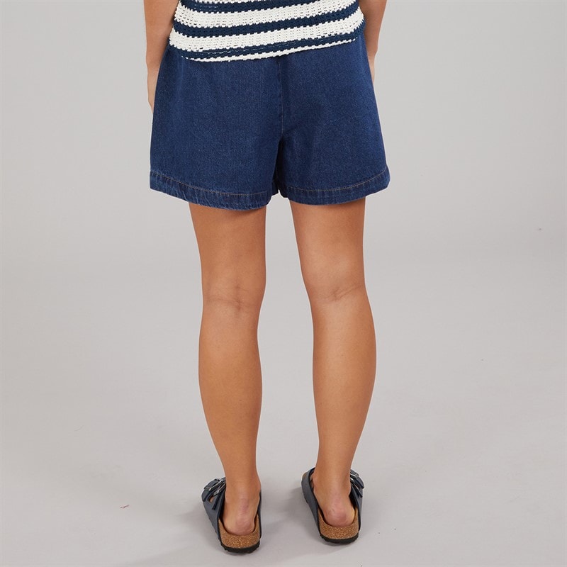 Brave Soul Womens Denim Shorts Indigo - Image 2