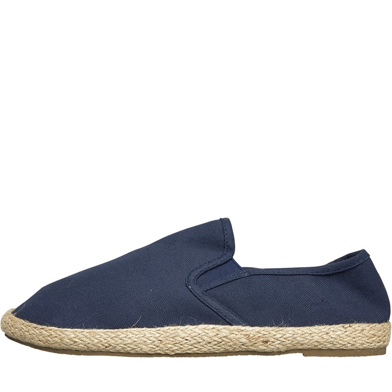 Brave Soul Mens Yacht Espadrilles Navy
