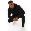 Brave Soul Mens Stark Tracksuit Black