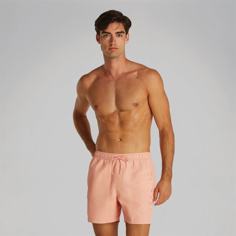 Calvin Klein Mens Board Shorts Vintage Peach - Image 1