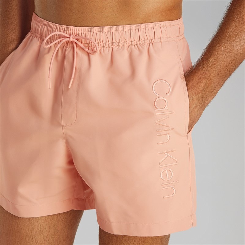 Calvin Klein Mens Board Shorts Vintage Peach - Image 2