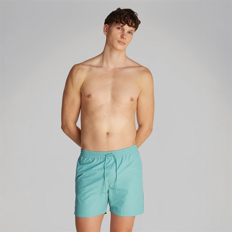 Calvin Klein Mens Board Shorts Saltwater Aqua - Image 1