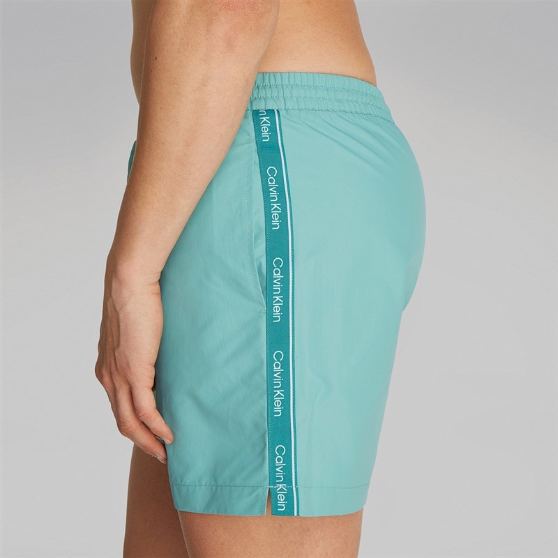 Calvin Klein Mens Board Shorts Saltwater Aqua - Image 2