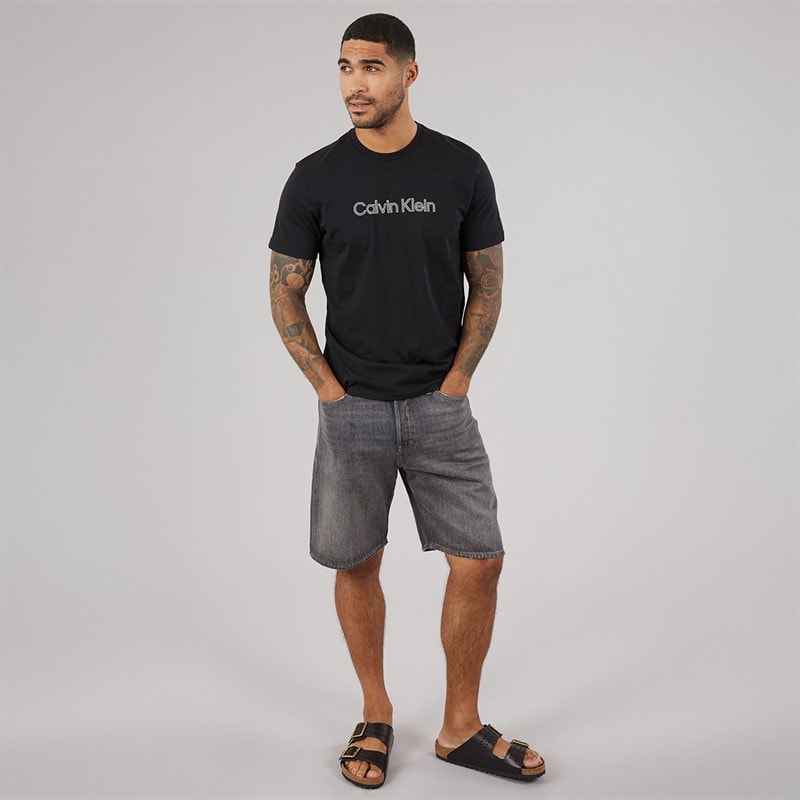 Calvin Klein Mens Sport Graphic T-Shirt Black - Image 4