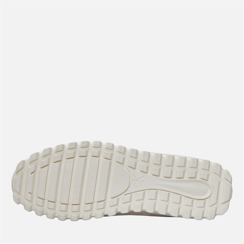 Calvin Klein Womens Low Profile Runner Trainers Light Cashew - Image 2