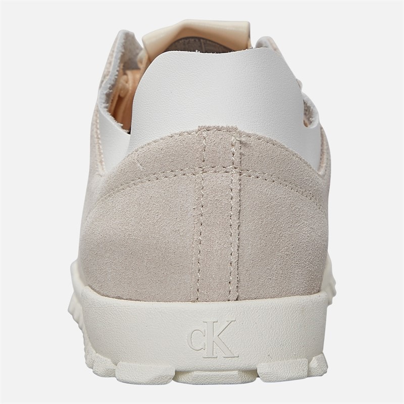 Calvin Klein Womens Low Profile Runner Trainers Light Cashew - Image 3