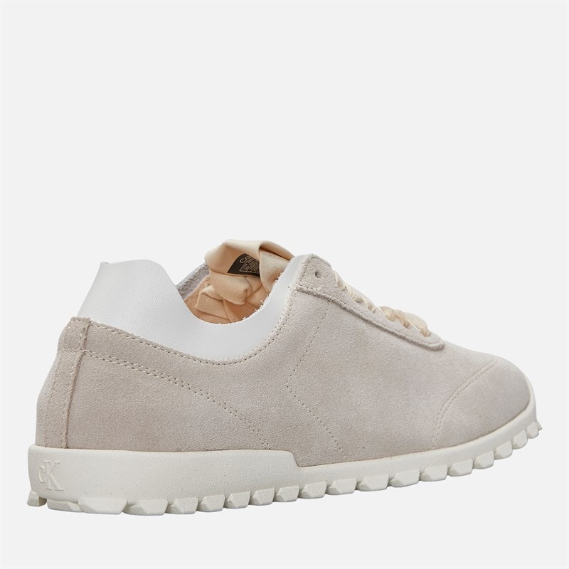 Calvin Klein Womens Low Profile Runner Trainers Light Cashew - Image 5
