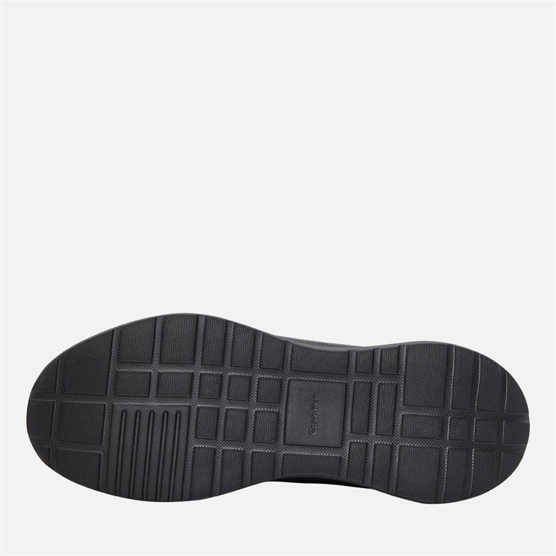Calvin Klein Mens Light EVA Runner Trainers Triple Black - Image 2