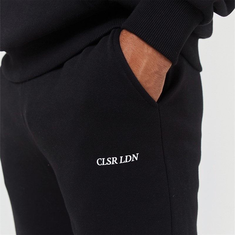 Closure London Mens Luxury Tracksuit Black - Image 5