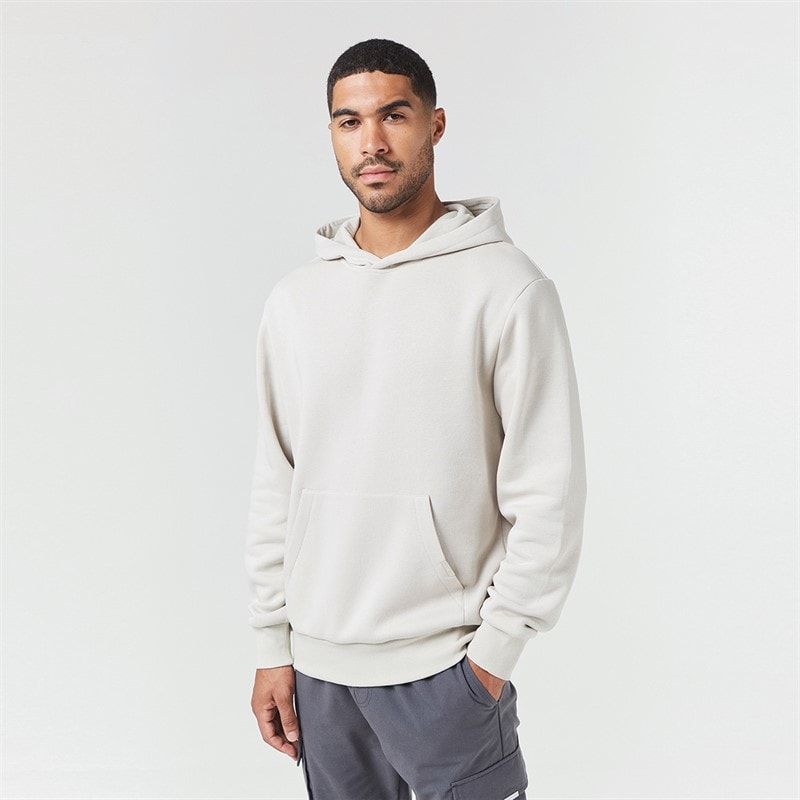 Closure London Mens Hoodie And Cargo Pants Co-Ord Set Stone/Charcoal - Image 4