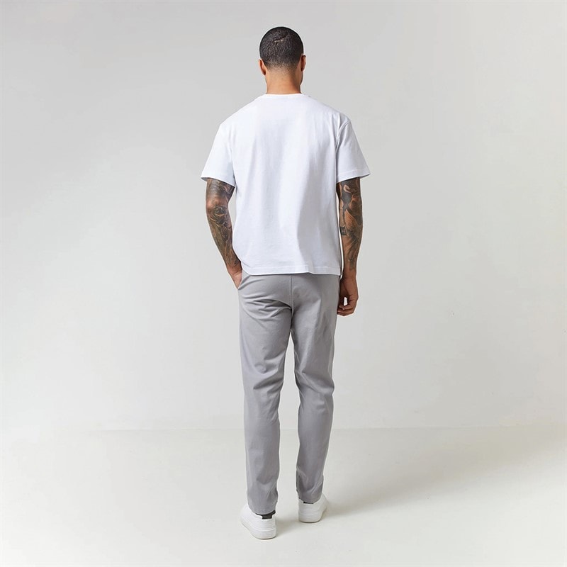 Closure London Mens Two Pack Classic Chino Pants Navy/Light Grey - Image 3